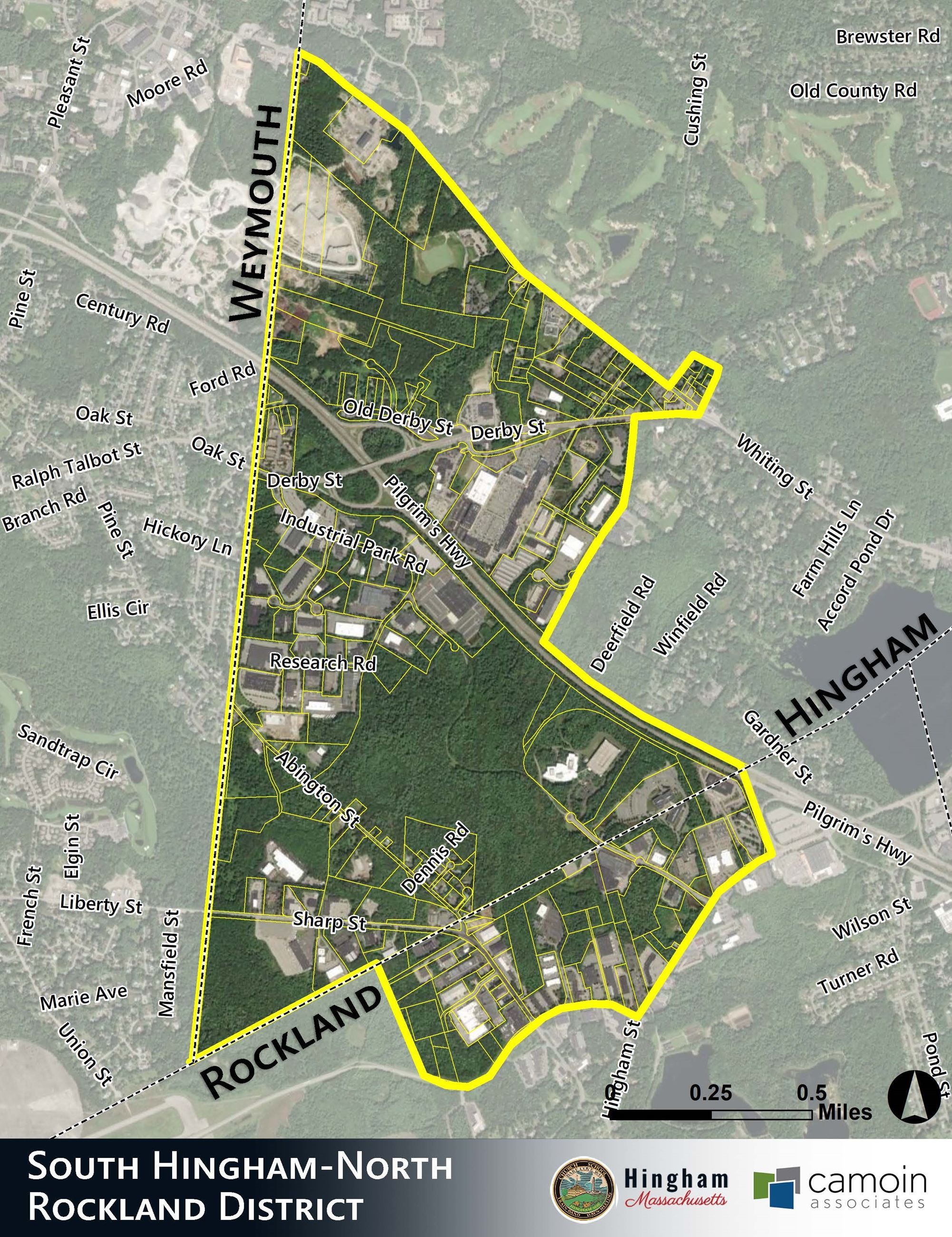 South Hingham Map